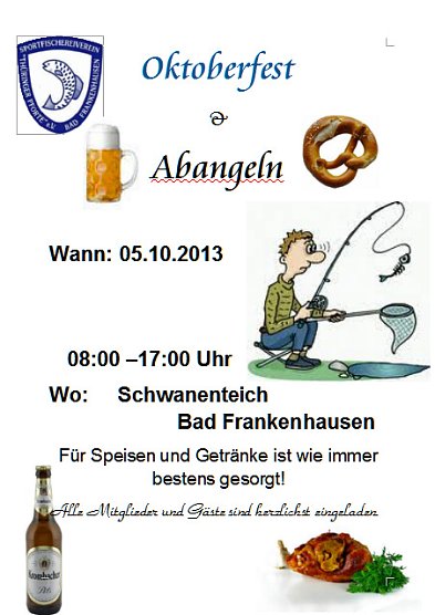 Abangeln und mehr (Foto: Stadt Bad Frankenhausen)