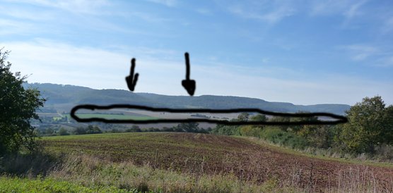 M&ouml;gliches Unterbecken Pumpspeicherwerk Hainleite (Foto: Karl-Heinz Herrmann)