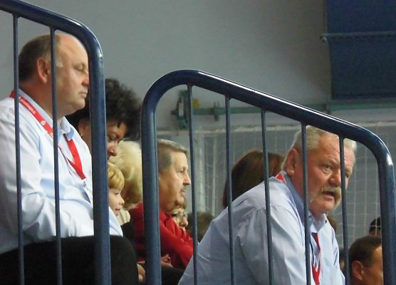 Sind zu diesem Zeitpunkt nicht mit dem Spiel ihres THC: Helmut Peter, Dr. Klaus Kliem und Bernhard Sch&ouml;nau (Foto: nnz)