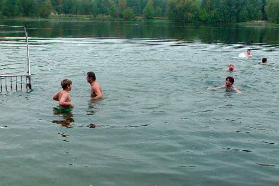 Schluss mit baden! (Foto: Karl-Heinz Herrmann)