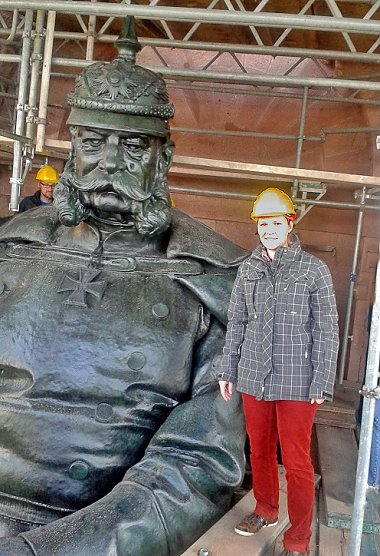 Besucheraudienz beim Kaiser Wilhelm I. (Foto: privat)