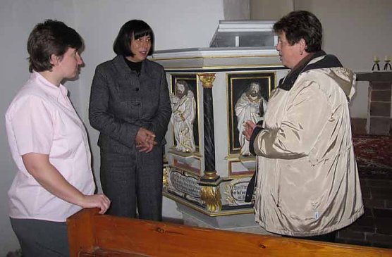 Lottomittel&uuml;bergabe (Foto: B&uuml;ro Landtagsmitglied Gudrun Holbe)