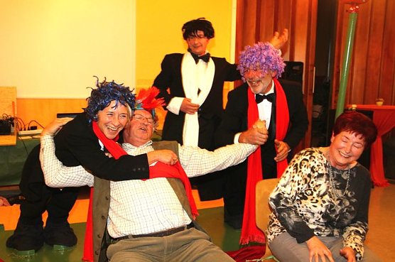 Mit Humor in Ebeleben (Foto: G&uuml;nter Herting)