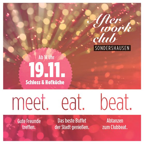 Von der Arbeit direkt zur Party. (Foto:  www.schocomedia.de)