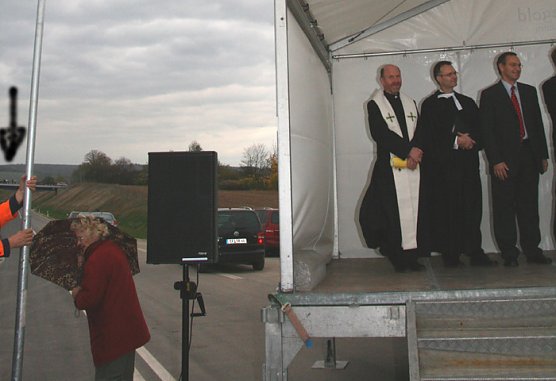 Fahnenmast (Foto: G&uuml;nter Herting)