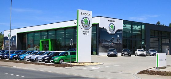 Skoda Autowelt in Nordhausen (Foto: Peter Gruppe)