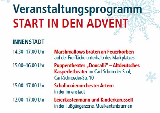 Weihnachtsbaum steht (Foto: Stadt Sondershausen)