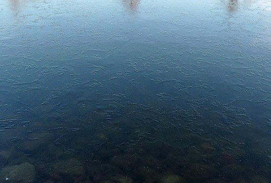 Eisglatt war es! (Foto: Karl-Heinz Herrmann)