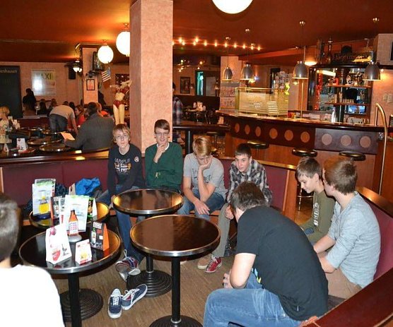 Nachwuchsweihnachtsfeier im Tennisverein (Foto: Marcel Fromm)