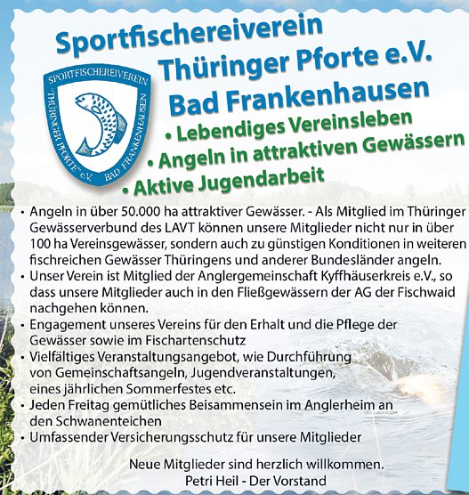 Sportfischer Bad Frankenhausen (Foto: Sportfischer Bad Frankenhausen)
