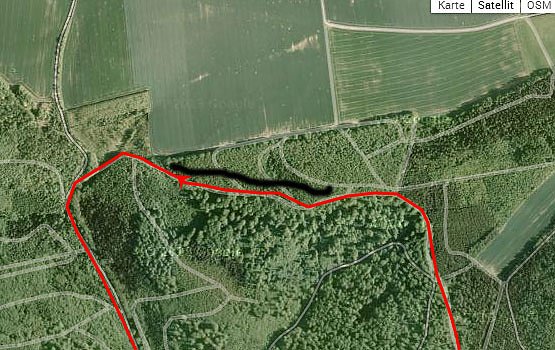 Steinberg-Rundweg meiden (Foto: Karl-Heinz Herrmann)