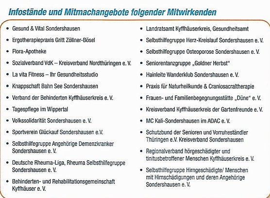 Vorbereitung Seniorentag (Foto: Karl-Heinz Herrmann)