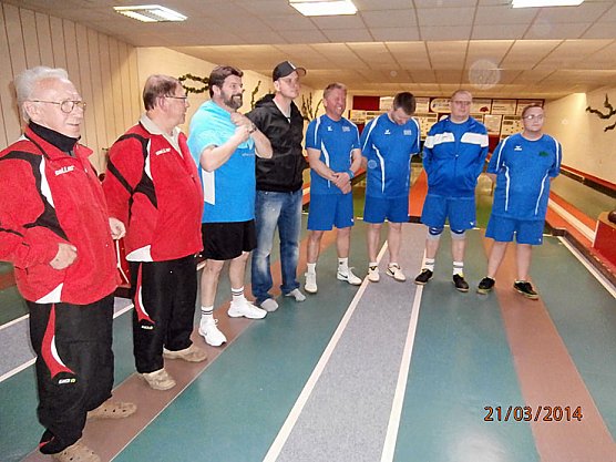 Aus der Kegeln � Kreisliga (Foto: Knut Herzau)