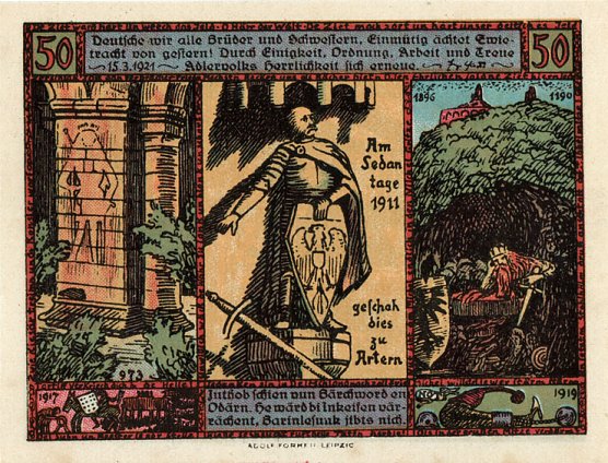 Über Notgeld in Artern und Umgebung (Foto: Andreas Schmölling) Über Notgeld in Artern und Umgebung (Foto: Andreas Schmölling)