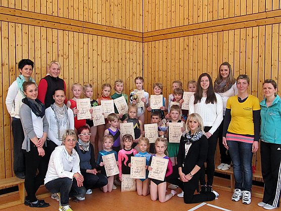 Beginn der Wettkampfsaison f&uuml;r die J&uuml;ngsten (Foto: S. Angelstein)
