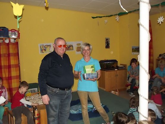 G&auml;rtner gratulieren Arche Noah zum 23. Geburtstag (Foto: Thomas Leipold)