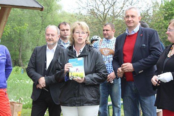 Und wieder ist ein Teilst&uuml;ck UWR fertig (Foto: Karl-Heinz Herrmann)