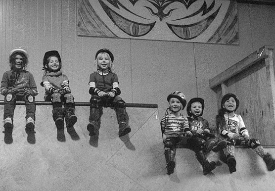 Auf der Skaterbahn unterwegs (Foto: Susanne B&ouml;hme)