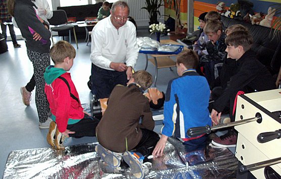 Fahrradralley im Freizeitzentrum Artern (Foto: Freizeitzentrum Artern) Fahrradralley im Freizeitzentrum Artern (Foto: Freizeitzentrum Artern)