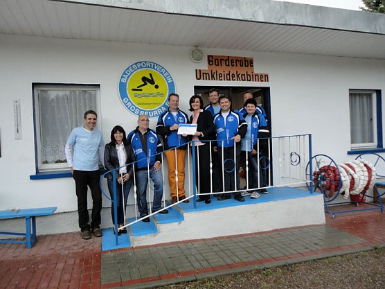 F&uuml;r Steigerung der Attraktivit&auml;t des Bades (Foto: Badesportverein Gro&szlig;furra)