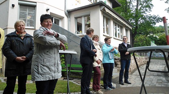 Villa wieder mit Kinderstimmen erf&uuml;llt (Foto: Kindervilla Bad Frankenhausen)
