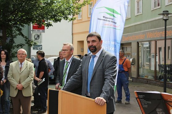 Richtfest ehem. Café Pille (Foto: Karl-Heinz Herrmann) Richtfest ehem. Café Pille (Foto: Karl-Heinz Herrmann)