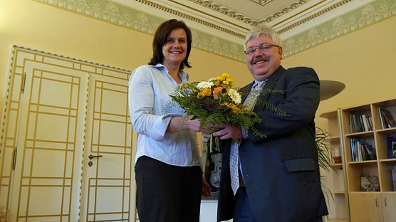 B&uuml;rgerbeauftragter war vor Ort (Foto: Landratsamt Kyffh&auml;userkreis)