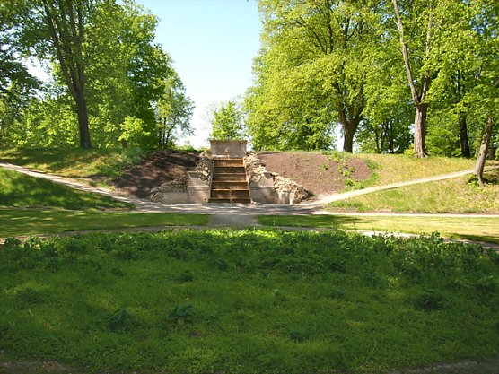 Kleine Kaskade Schlosspark Ebeleben (Foto: Karl-Heinz Herrmann)