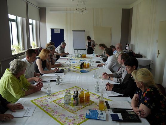 Workshoparbeit in Bleicherode (Foto: Gr&uuml;ner)