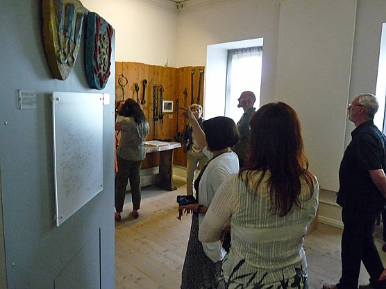 Museumsp&auml;dagogen in Sondershausen (Foto: Karl-Heinz Herrmann)