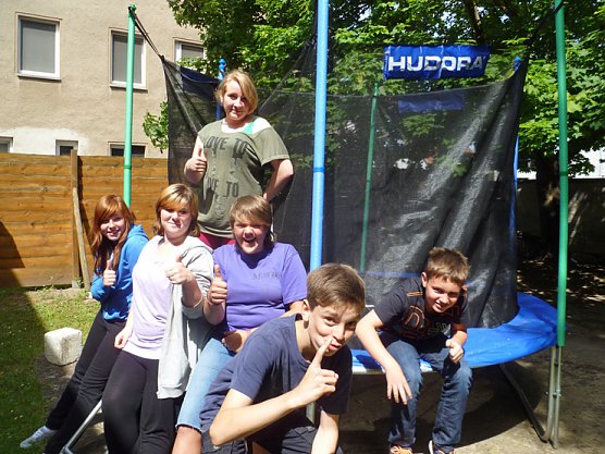 Neues Trampolin (Foto: Kreisjugendring)