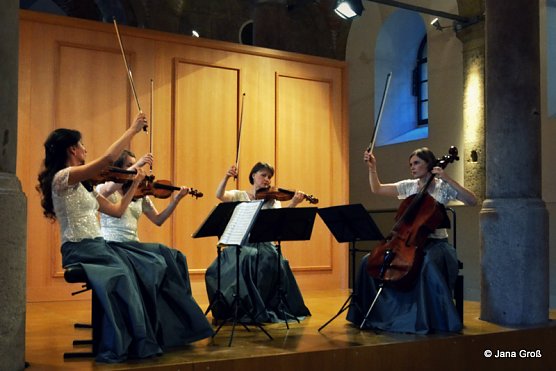 Klenke-Quartet begeisterte (Foto: Jana Gro&szlig;)