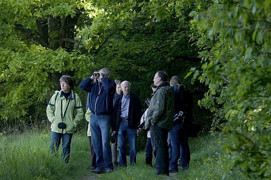 Landschaftsf&uuml;hrung (Foto: Regionalmanagement Hohe Schrecke)