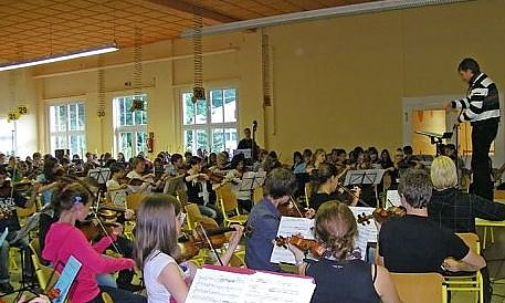 Orchestertreffen auf dem Strau&szlig;berg (Foto: Daniel Vlad)