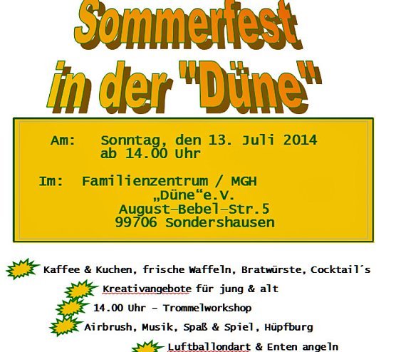 Sommerfest D&uuml;ne (Foto: D&uuml;ne)