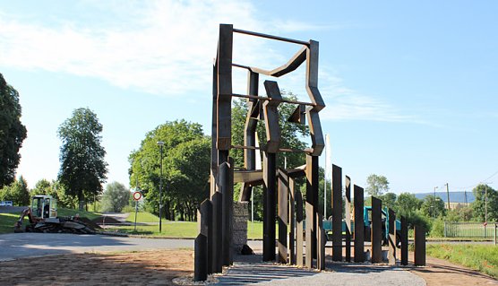 N&auml;chste Woche Einweihung (Foto: Karl-Heinz Herrmann)