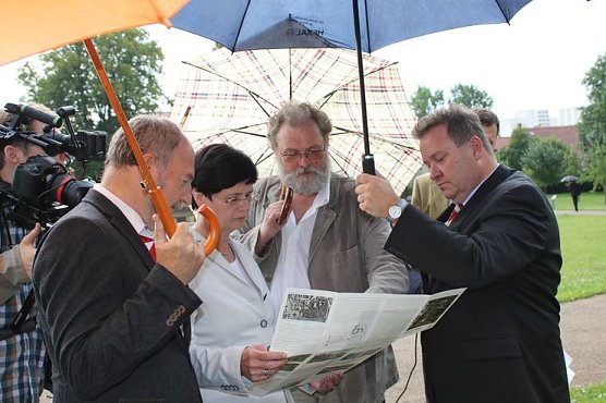 Ministerpr&auml;sidentin besucht Kleinod (Foto: Karl-Heinz Herrmann)
