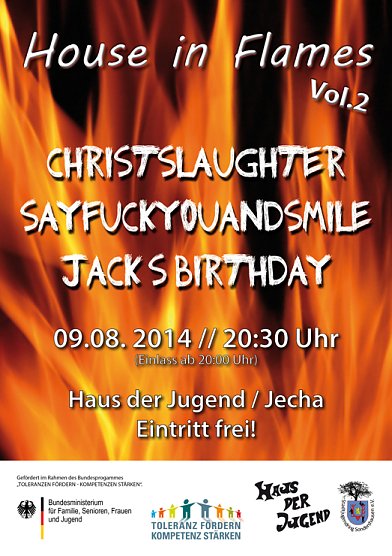 "House in Flames" (Foto: Stadtjugendring)