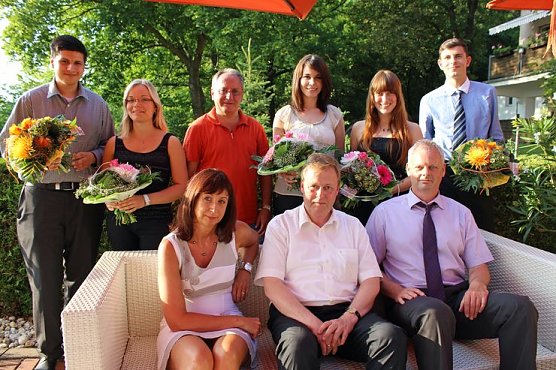 Ausgelernt und übernommen (Foto: Karl-Heinz Herrmann) Ausgelernt und übernommen (Foto: Karl-Heinz Herrmann)