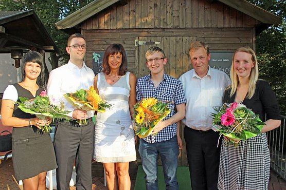 Ausgelernt und übernommen (Foto: Karl-Heinz Herrmann) Ausgelernt und übernommen (Foto: Karl-Heinz Herrmann)