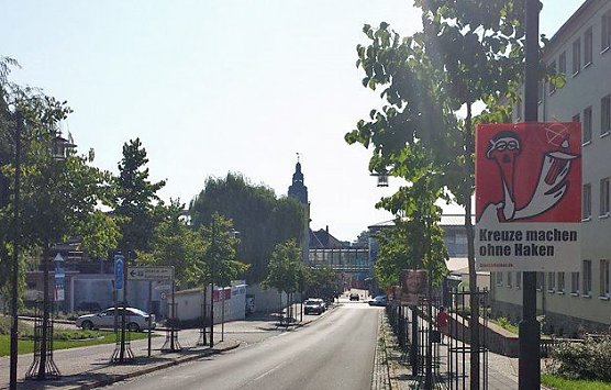 Stra&szlig;enwahlkampf er&ouml;ffnet (Foto: Wahlkreisb&uuml;ro Dorothea Marx)