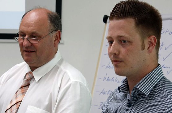 Helmut Peter, Christopher Fromm (Foto: AHP) Helmut Peter, Christopher Fromm (Foto: AHP)