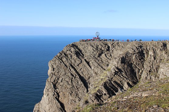 Gru&szlig; vom Nordkap (Foto: Karl-Heinz Herrmann)