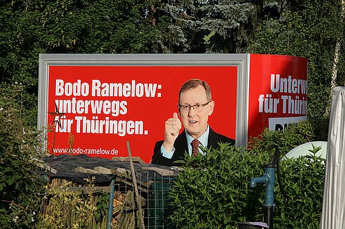 Wahl: Ramelow kommt (Foto: Die Linke)