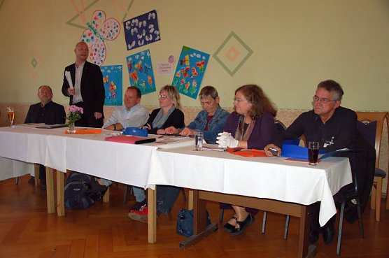 Gewerkschafter diskutierten mit Kandidaten (Foto: Privat)