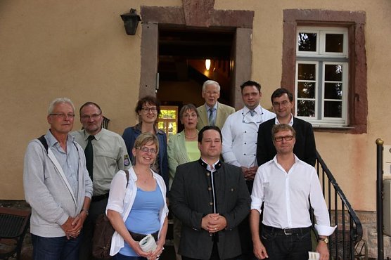 Gr&uuml;ner Minister besuchte Hohe Schrecke (Foto: B&Uuml;NDNIS 90/DIE GR&Uuml;NEN Kreisverband Nordhausen)
