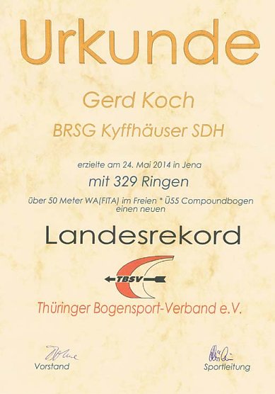 Eine erfolgreiche Freiluftsaison (Foto: P. Rübesam) Eine erfolgreiche Freiluftsaison (Foto: P. Rübesam)