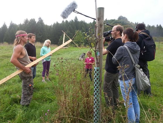 MDR-Sagenhaft-NABU-Kids am Kyffh&auml;user (Foto: NABU Kyffh&auml;userkreis)