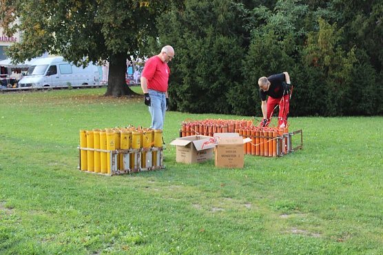 Bauernheer zog durch Bad Frankenhausen (Foto: Karl-Heinz Herrmann)