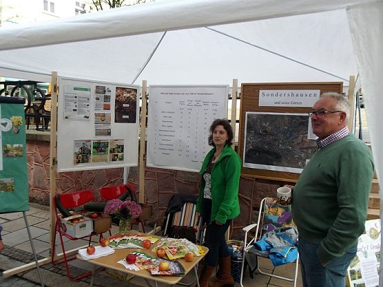 KV zum Aktionstag mit Infostand und Angeboten pr&auml;sent (Foto: Thomas Leipold)